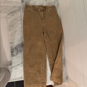 Pilcro Tan Wide Leg Pants